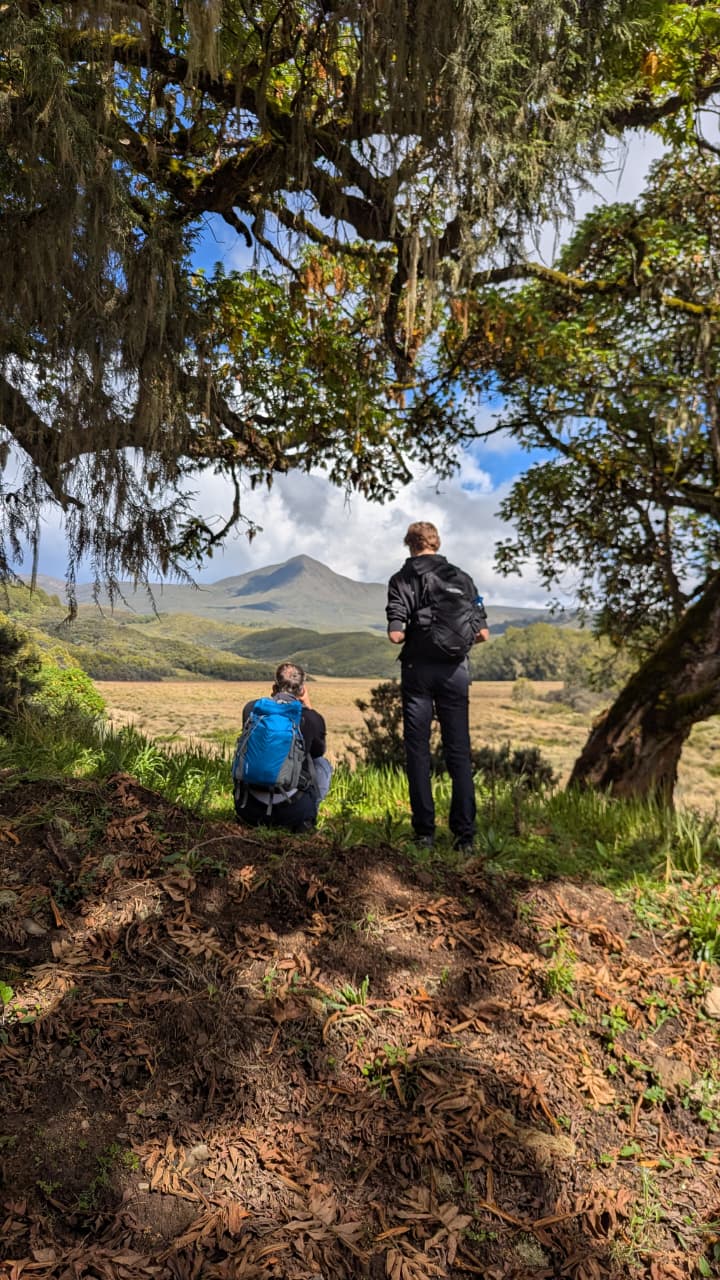 The scenic Chogoria route.